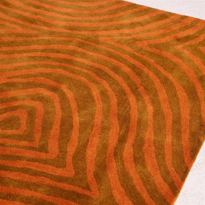 Brink & Campman Decor Groove Burnt Orange 097703 Rug