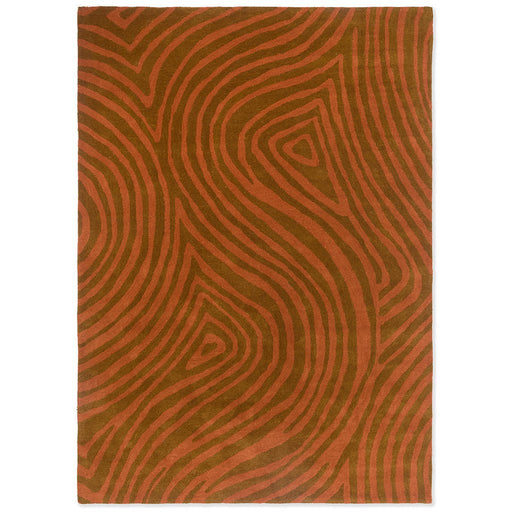 Brink & Campman Decor Groove Burnt Orange 097703 Rug