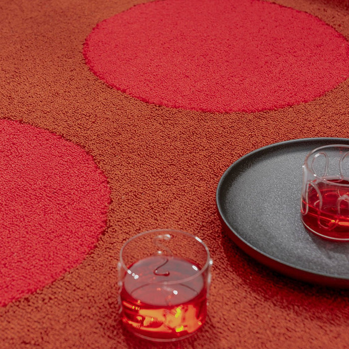 Brink & Campman Habitat Festival Dots Outdoor Red 495800 Rug