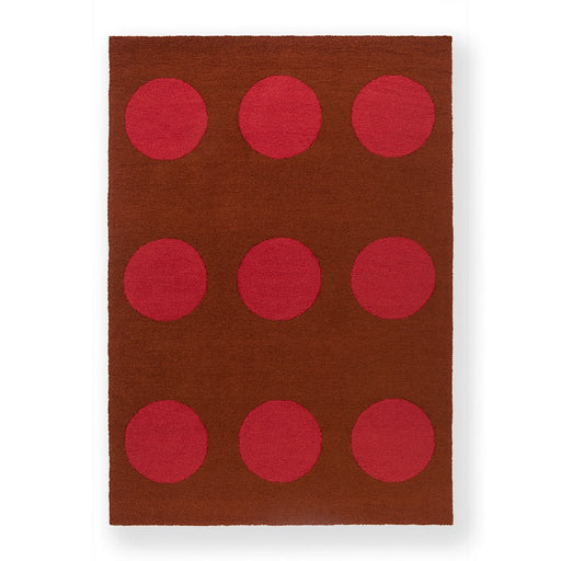 Brink & Campman Habitat Festival Dots Outdoor Red 495800 Rug