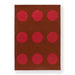 Brink & Campman Habitat Festival Dots Outdoor Red 495800 Rug