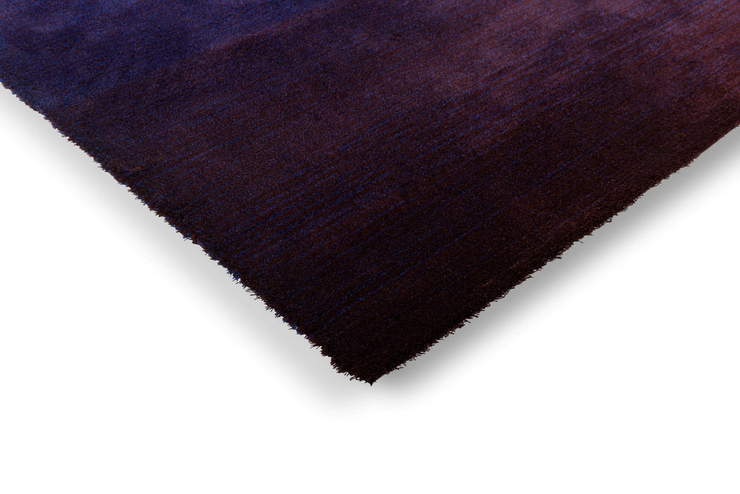 Brink & Campman Shade Low Electric Blue/Aubergine Rug