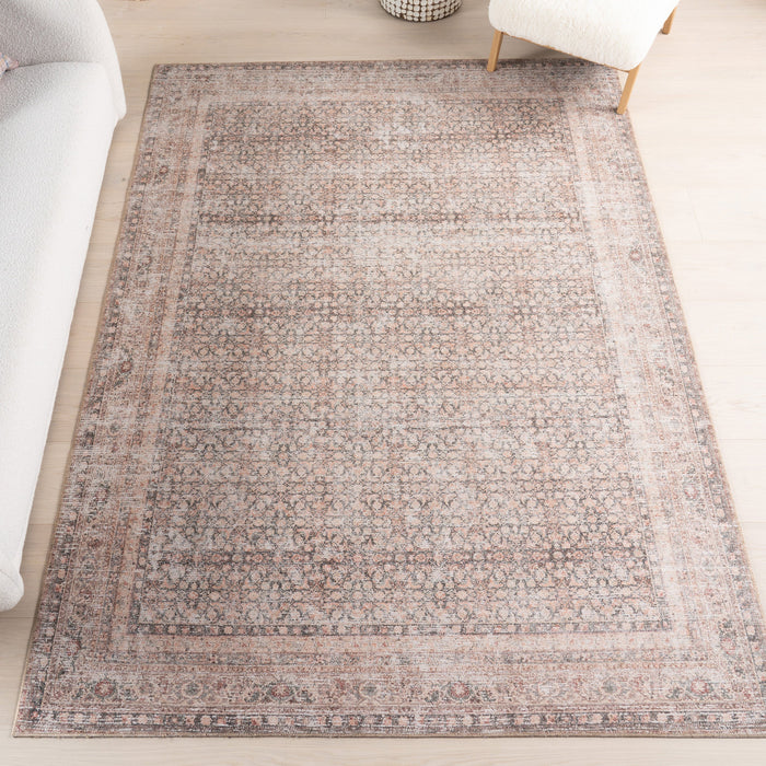 Bronte Vintage Area Rug 150x240 cm Light Brown