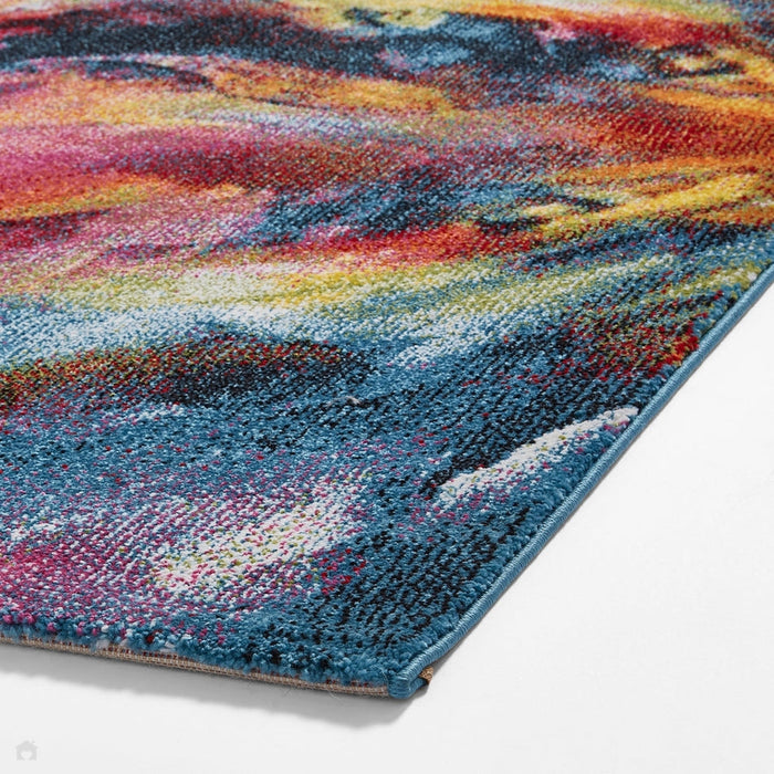 Brooklyn 13800 Modern Abstract Soft Hand-Carved Multicolour Rug