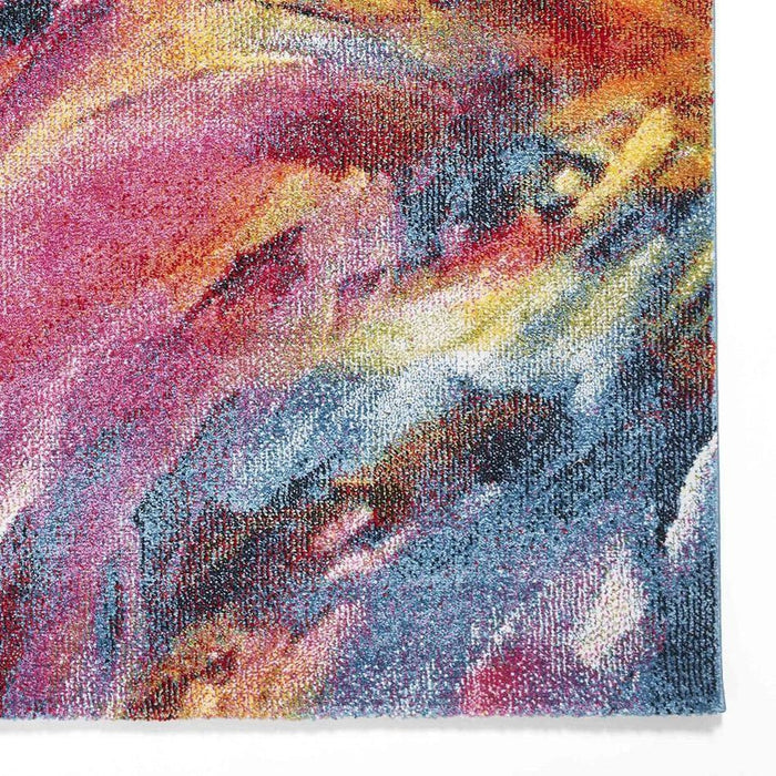 Brooklyn 13800 Modern Abstract Soft Hand-Carved Multicolour Rug