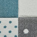 Brooklyn 20340 Kids Patchwork Soft Blue Rug