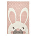 Brooklyn 20341 Kids Rabbit Soft Pink Rug