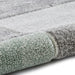 Brooklyn 22192 Modern Geometric Medley Soft Hand-Carved Grey/Green Rug