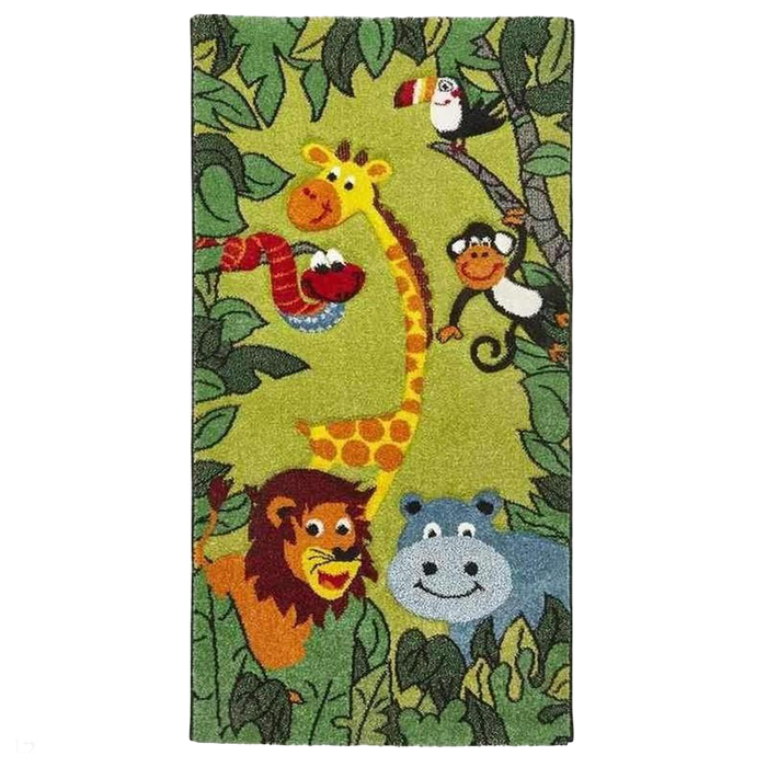 Brooklyn 53747 Kids Jungle Soft Green Rug