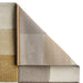 Brooklyn 646 Modern Geometric Tile Blocks Soft Hand-Carved Beige/Yellow/Cream Runner