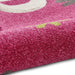 Brooklyn 772 Kids Butterflies Soft Pink Rug