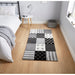 Brooklyn 777 Kids Patchwork Soft Grey Rug