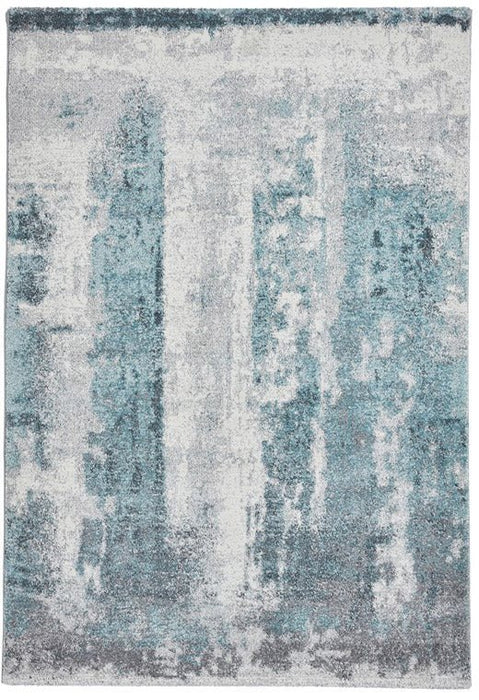 Brooklyn 8595 - Ivory / Blue Rug