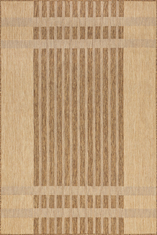 Brown Indoor Outdoor Area Rug 152x244 cm