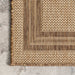 Brown Indoor Outdoor Area Rug for Home and Patio