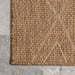 Brown Indoor Outdoor Modern Area Rug 160 x 230 cm