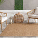 Brown Indoor Outdoor Modern Area Rug 160 x 230 cm