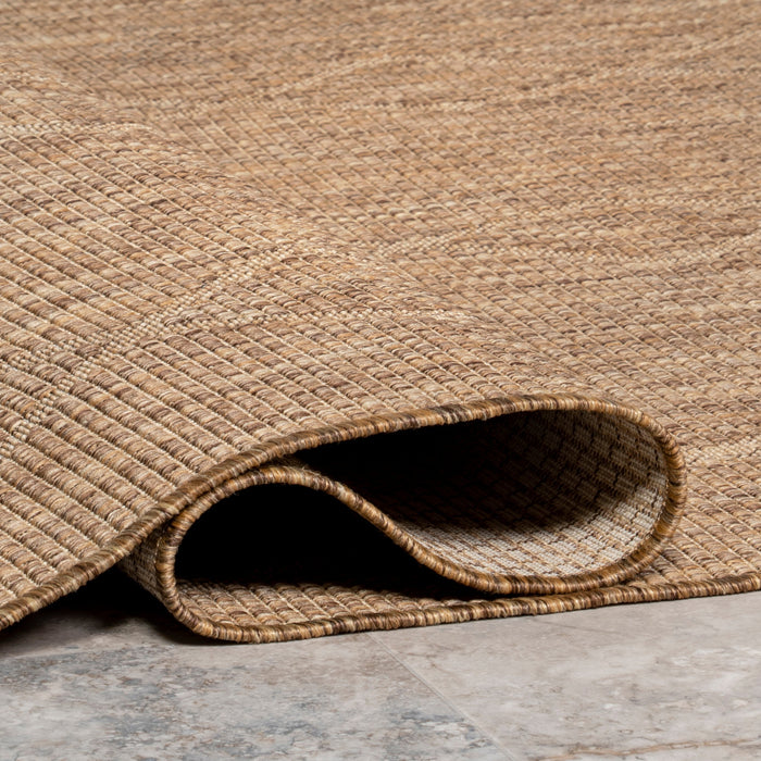 Brown Indoor Outdoor Modern Area Rug 160 x 230 cm