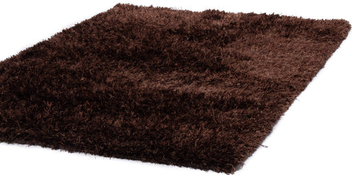 Brown Shaggy Tufted Rug