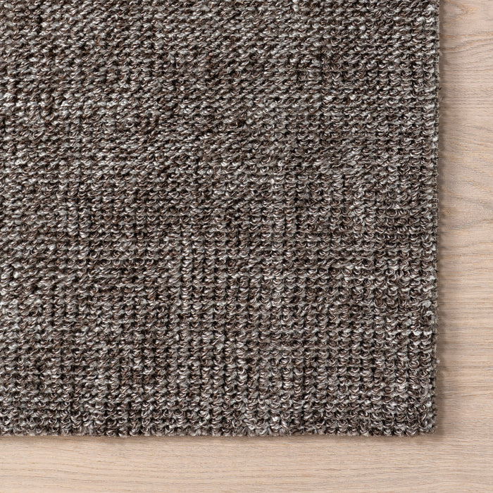 Brown Solid Area Rug 120x180 cm for Living Room Decor