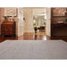 Cable Modern Plain Border Braided Knit Hand-Woven Textured Wool Flat-Pile Warm Grey Rug