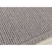 Cable Modern Plain Border Braided Knit Hand-Woven Textured Wool Flat-Pile Warm Grey Rug