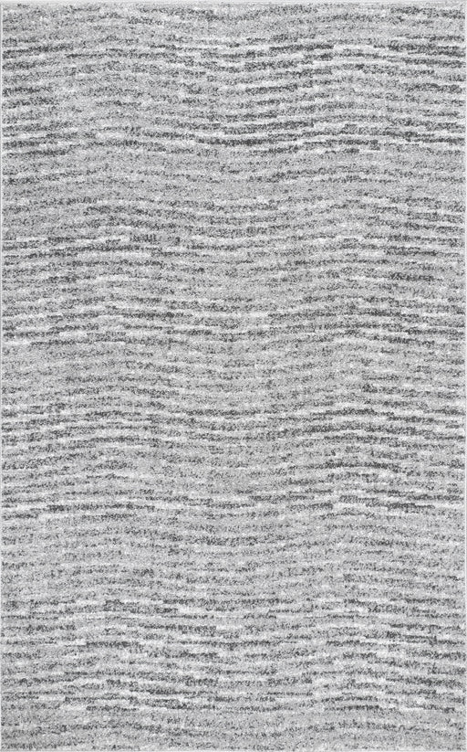 Calming Waves Area Rug 160x230 cm Grey