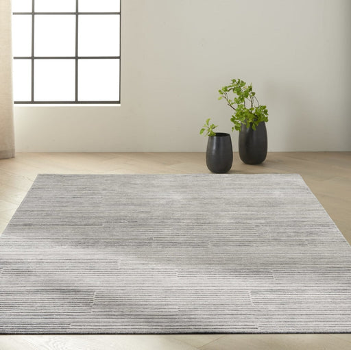 Calvin Klein Abyss CK990 Silver Grey Rug