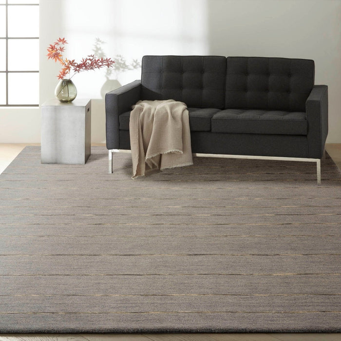 Calvin Klein CK400 Halo HAL01 Charcoal Rug