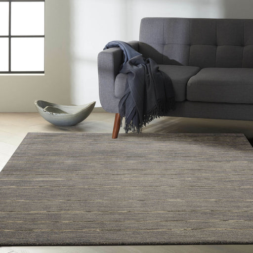 Calvin Klein CK400 Halo HAL01 Charcoal Rug