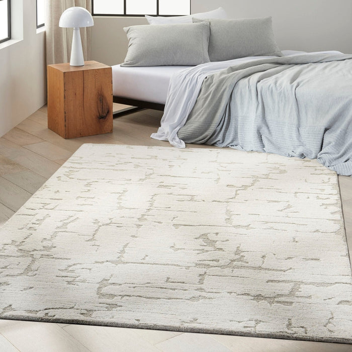 Calvin Klein Ck009 Sculptural SCL01 Ivory Rug