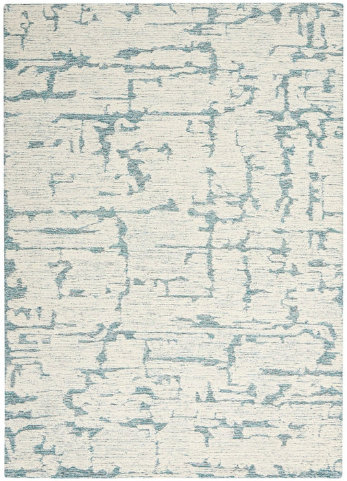 Calvin Klein Ck009 Sculptural SCL01 Teal Rug