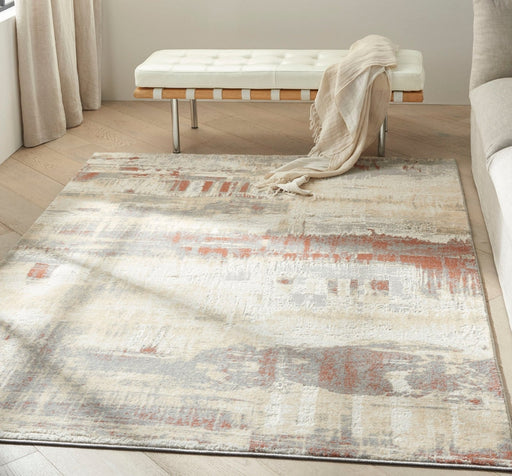 Calvin Klein Enchanting ECH02 Grey/Rust Rug