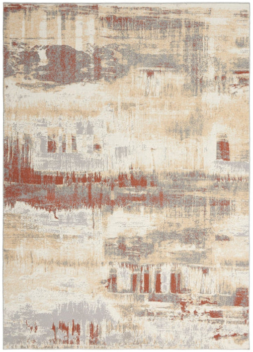 Calvin Klein Enchanting ECH02 Grey/Rust Rug