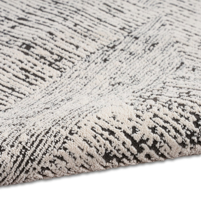 Calvin Klein Irradiant IRR01 Cream Black Rug