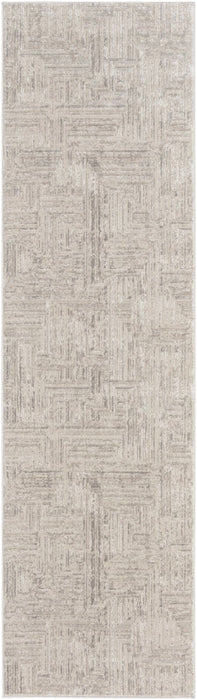 Calvin Klein Irradiant IRR01 Silver Runner Rug