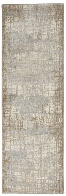 Calvin Klein Rush CK950 Ivory / Taupe Runner Rug