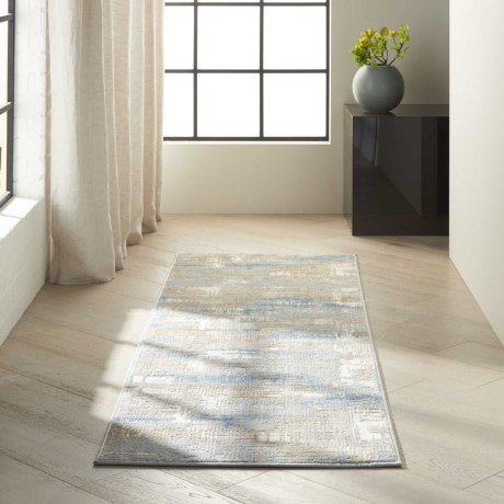 Calvin Klein Rush CK951 Blue / Beige Runner Rug