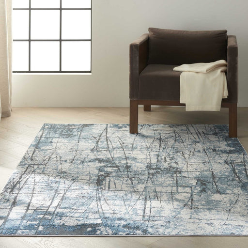 Calvin Klein Vapor CK972 Grey / Blue Rug