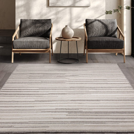 Camber Stripe Grey Rug