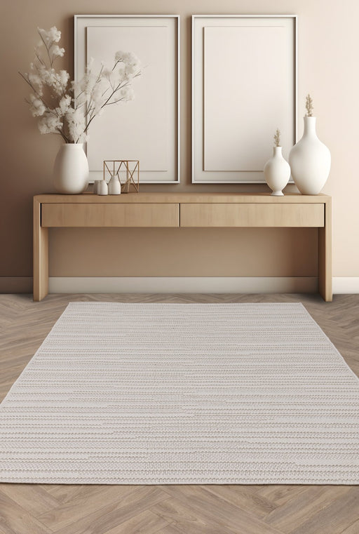 Camber Stripe Ivory Rug