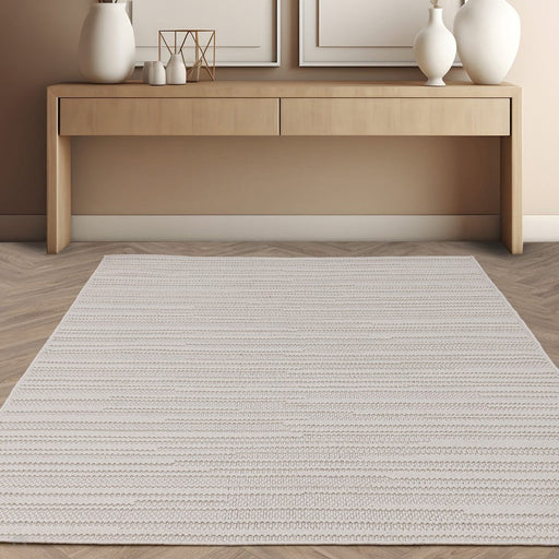 Camber Stripe Ivory Rug