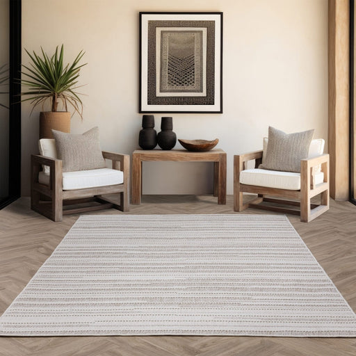 Camber Stripe Sand Rug