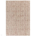 Camden Modern Geometric Hand-Woven Textured Wool&Viscose Space-Dyed Short High-Density Pile Flatweave Terracotta Rug