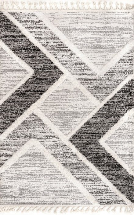 Cameron Grey Area Rug for Modern Home Decor