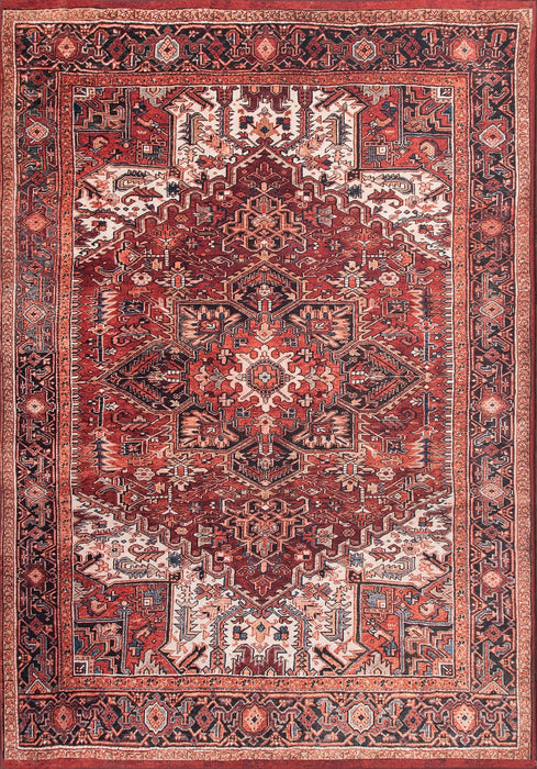 Canton Medallion Area Rug 120x180 cm in Brick Color