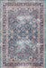 Cardinal Lily Medallion Area Rug Blue 160x230 cm