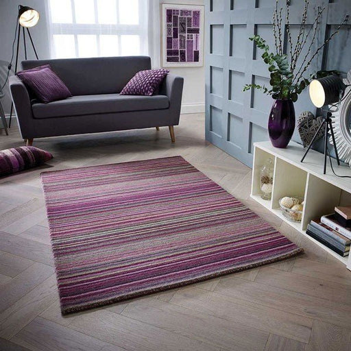 Carter Berry Stripes Rug