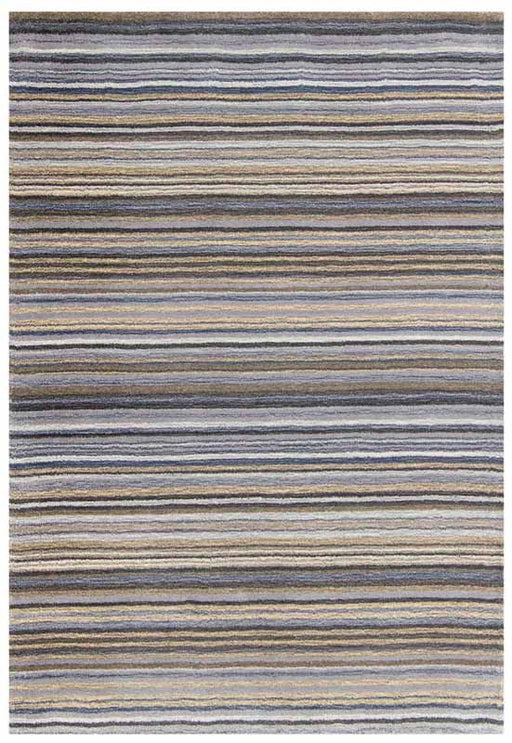 Carter Grey Stripes Rug