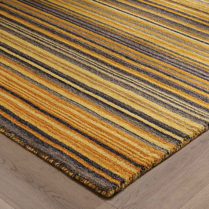 Carter Ochre Stripes Rug